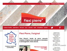 Tablet Screenshot of flexi-pierre.fr